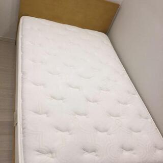 クレジットカード使えます！横浜発　セミダブル　マットレスフレームセット　キングスダウン　大塚家具