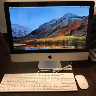 iMac 21.5inch、MAGIC MOUSE、キーボード付