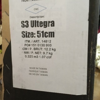 CERVELO S3 ULTEGRA 2016 サーベロ 51