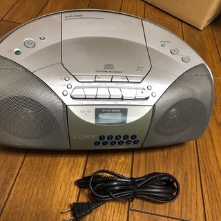 SONY CFD-S100 CDラジオカセットレコーダー