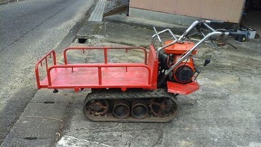 運搬車　チクスイ キャリー手動ダンプ