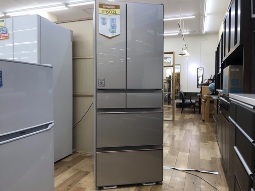安心の1年保証！HITACHI　日立　2018年製　6ドア冷蔵庫です！