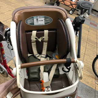 子供乗せて 美品 自転車 カバー付き