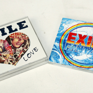 EXILE CD＋DVD2枚計3枚組とCD＋DVD計2枚組 2セット