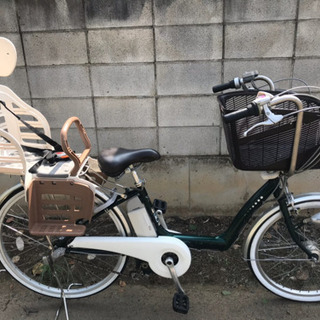 ♻️送料無料　電動自転車　BS アンジェリーノ 0 小柄なママでも安心の低床設計＞ 3人乗り(幼児2人同乗)対応 子