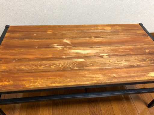 【吹田】ローテーブル 西海岸風のオシャレなデザイン
