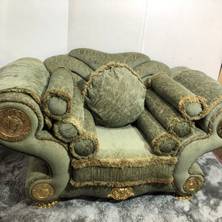 ⬛️ ベルサーチ、重厚、高級ソファー、maxilnc、150万購入、メデューサ、