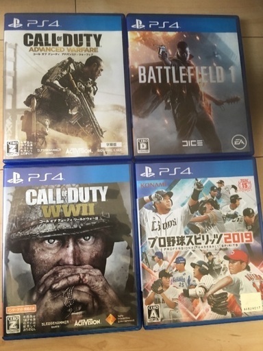 PS４+ソフト４本