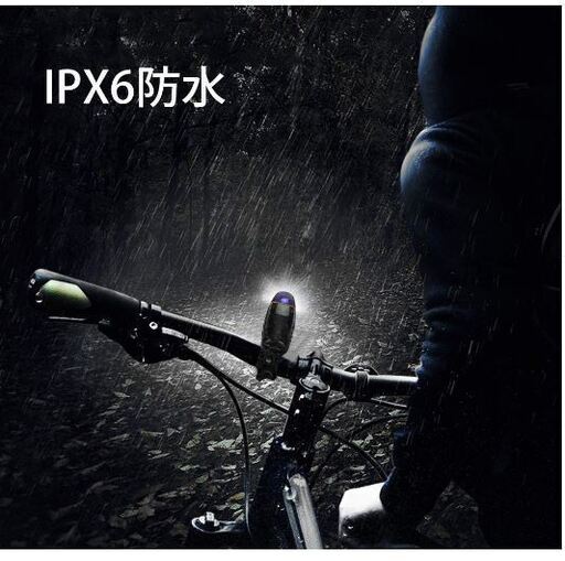 新品「2019最新版」充電式自転車用ヘッドライト 光センサー・タッチ