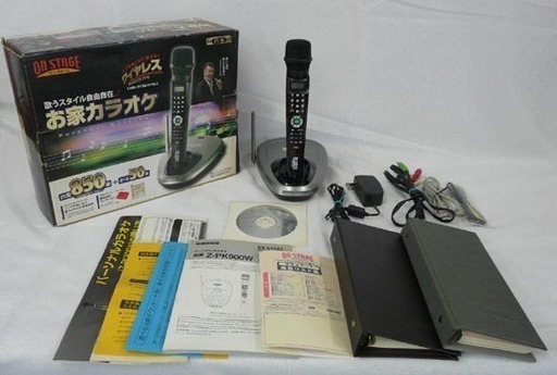 19Y0266 3 お家カラオケ ON STAGE オンステージ Z-PK900W　中古