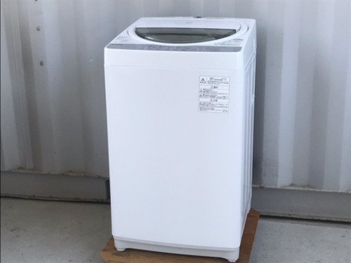 美品！東芝 洗濯機 6.0kg◇2018年製 風乾燥 槽洗浄◇AW-6G6◇JW-0039