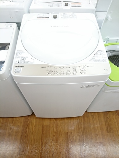 TOSHIBA　全自動洗濯機　AW-4S3　2016年製　【トレファク　川越店】