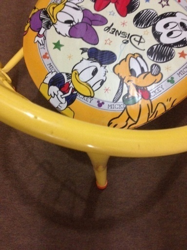 座ると音のなる 子供 椅子 ベビーチェアー ミッキーマウス ディズニー ころころ 新高円寺のベビー用品 ベビーラック ベビーチェア の中古あげます 譲ります ジモティーで不用品の処分