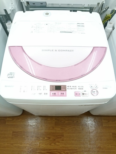 SHARP　全自動洗濯機　ES-GE6A　2016年製　【トレファク　川越店】