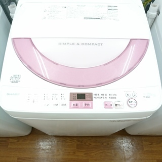 SHARP　全自動洗濯機　ES-GE6A　2016年製　【トレフ...