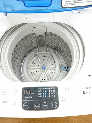 Daewoo　全自動洗濯機　DW-S60KB　2018年製　【トレファク　川越店】