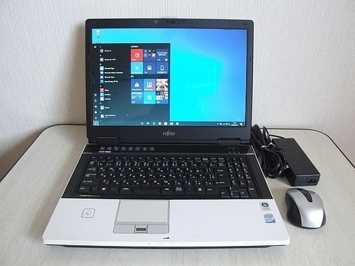 高速SSD120GB搭載　Fujitsu FMV-BIBLO NF/B75 ノートパソコン