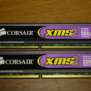 ディスクトップパソコン用メモリー(CORSAIR) DDR2-2GB 