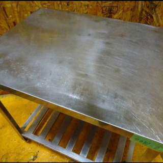 4081-0)☆厨房機器☆作業台☆W800×D600×H800mm☆