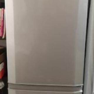 2016年製 2D 三菱 冷凍冷蔵庫 ノンフロン シルバーカラー
