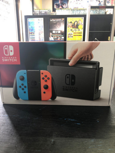 中古美品 ニンテンドースイッチ 本体 ネオンカラー