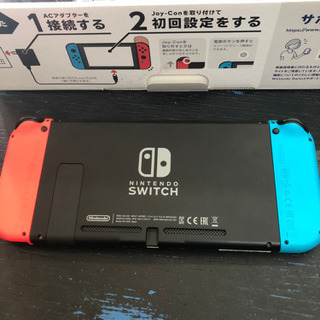 中古美品 ニンテンドースイッチ 本体 ネオンカラー
