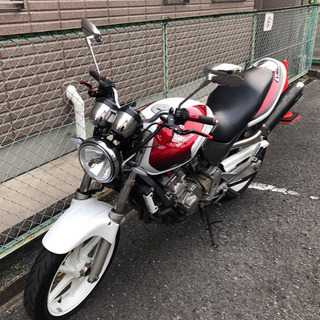 96年式ホーネット250 2本出しマフラー 走行12,400km