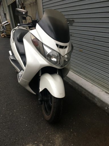 スカイウェイブ250スーパートラップマフラー！