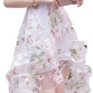 妖精みたいなドレス♡シフォンワンピース