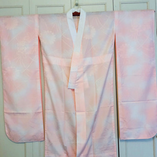 9/30までの出品☆正絹 高級振袖 モダン柄(帯・長襦袢)※10月