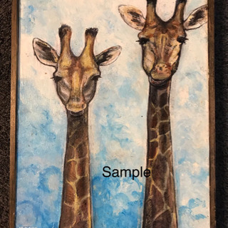 MAREE DAVIDSON キリンのアート作品（Home - Maree Davidson Art）