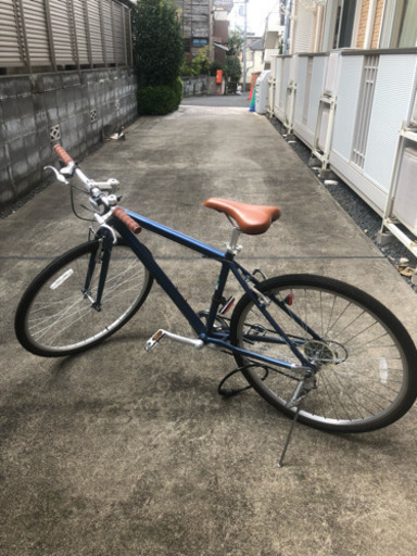 B923☆22800円☆整備済み スポーツ中古自転車 OSSO ブラック【クロス