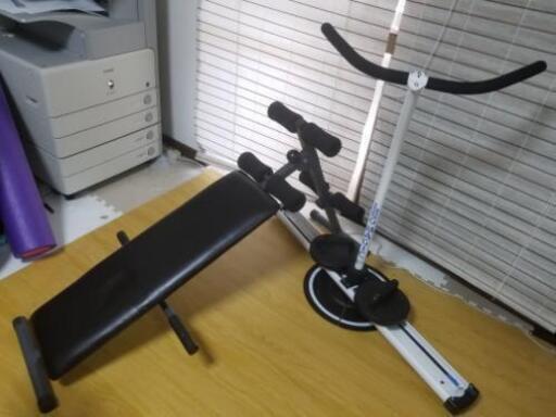 マルチベンチプレス&腹筋台&レッグマジックサークル(おまけ)
