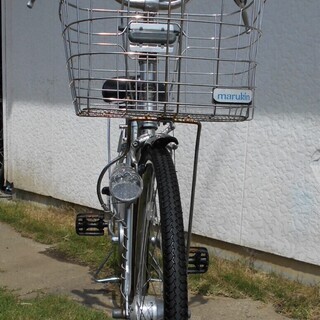 売り切れ通勤通学用Marukin RAINYロイヤル26インチLEDオートライト内装3段変速アルミフレームBAA