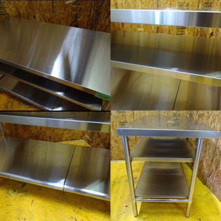 4086-0）業務用 ステンレス 作業台 幅1200mm 奥行600mm 高さ790mm 中古