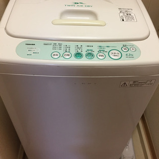東芝2011年製造4.2キロ洗濯機
