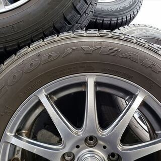 GOODYEAR ICE NAVI ZEA-Ⅱ 215/65R16 アルミスタッドレス4本セット