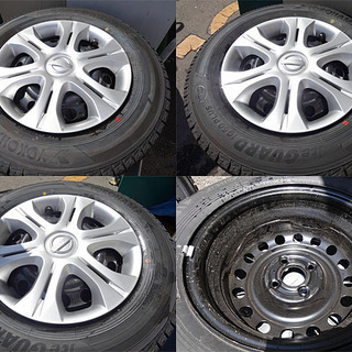 ☆YOKOHAMA☆アイスガード iG5 Puls 日産ノートホイールキャップ付き 