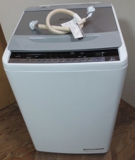 日立(HITACHI)全自動洗濯乾燥機 9ｋｇ BW-9WV(2015年製) 中古品  状態良し