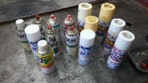 缶スプレー、いろいろまとめて セット DIY