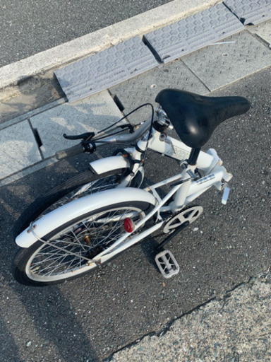 ☆中古品 CODI 折りたたみ自転車 白☆