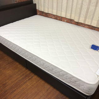 送料無料】【USED】ドリームベッド セミダブルサイズ マットレスセット