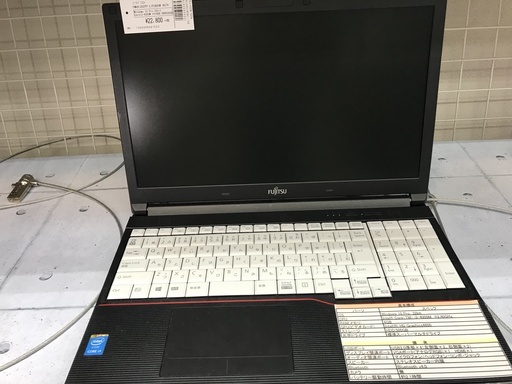 FUJITSU ノートパソコン FMVA1002PP LIFEBOOK