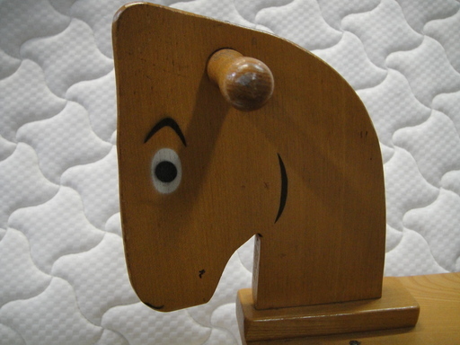 昭和レトロ2way木馬ロッキングホース車輪付き 木製玩具 札幌リサイクルセンタ 月寒中央のおもちゃ 知育玩具 の中古あげます 譲ります ジモティーで不用品の処分