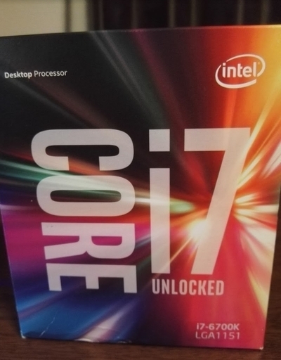 PCパーツ CPU Intel i7 6700k
