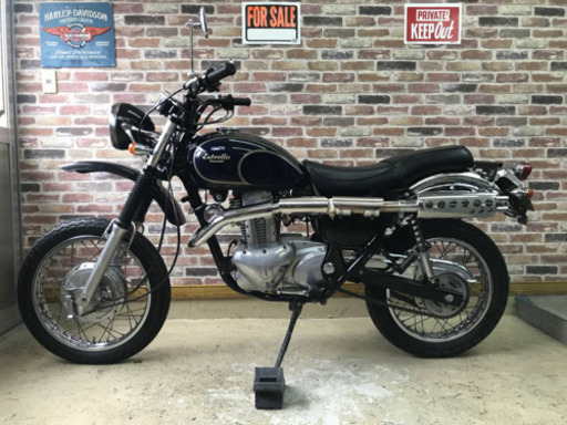 唯一無二のフルカスタム 絶好調美車 カワサキ エストレヤrsカスタム250 Bj250a 多数画像動画有 モタード オフロード スクラン 高評価車両が低価格 中山のカワサキの中古あげます 譲ります ジモティーで不用品の処分