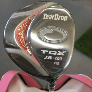 ジュニア用ゴルフクラブセットTear Drop ティアドロップ TDX JR-100