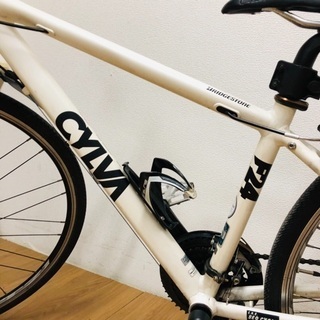 防犯登録サービス中！ ブリヂストン クロスバイク シルヴァ CYLVA F24 T.Bアイスホワイト