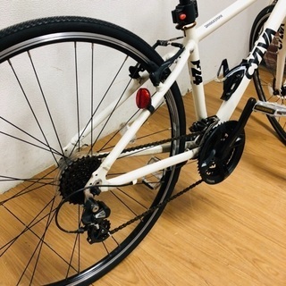 防犯登録サービス中！ ブリヂストン クロスバイク シルヴァ CYLVA F24 T.Bアイスホワイト