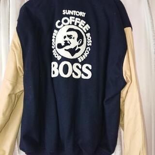 未使用美品 非売品 サントリー BOSS 20数年前初期ボスジャン LLサイズ